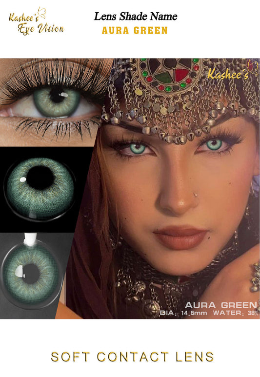 Kashees Lens Aura Green