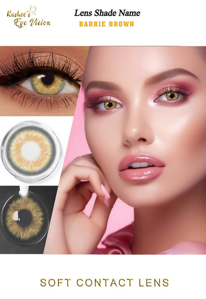 Kashees Lens Barbie Brown