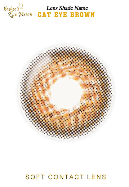 Kashees Lens Cat Eye Brown