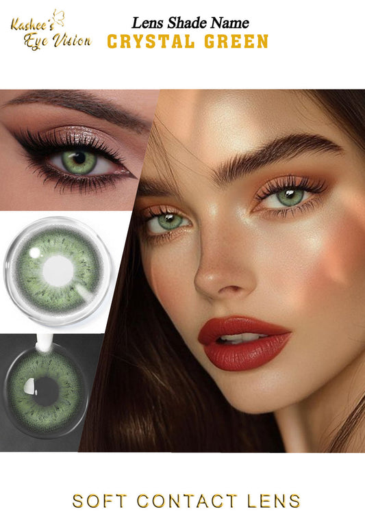 Kashees Lens Crystal Green