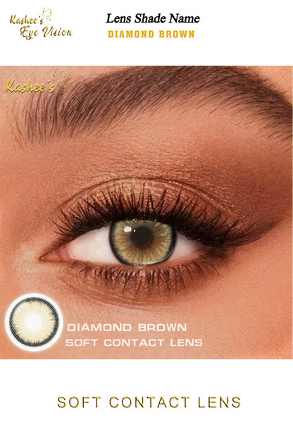 Kashees Lens Diamond Brown
