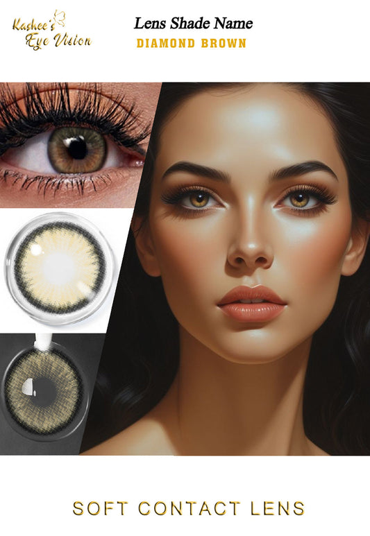 Kashees Lens Diamond Brown