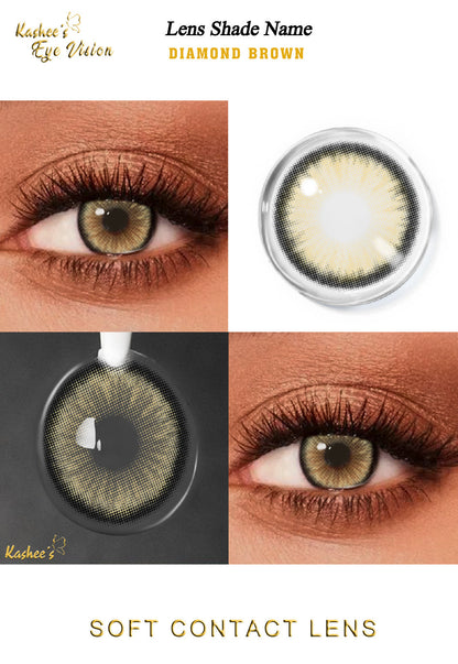 Kashees Lens Diamond Brown