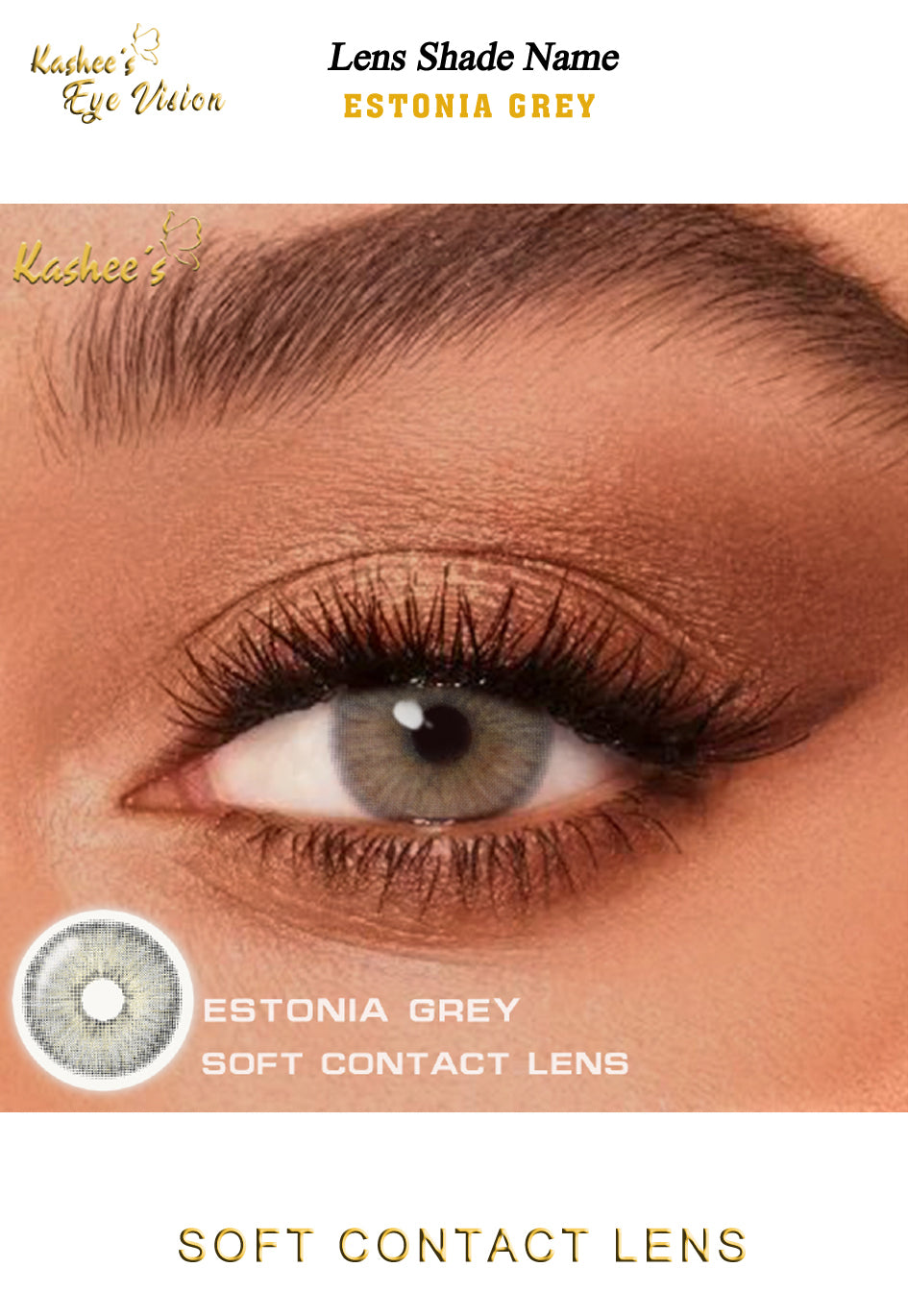 Kashees Lens Estonia Grey