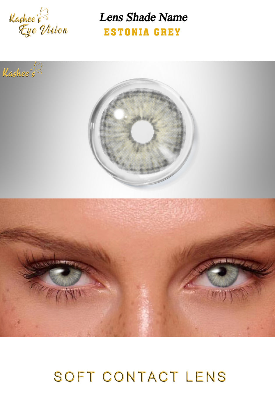 Kashees Lens Estonia Grey