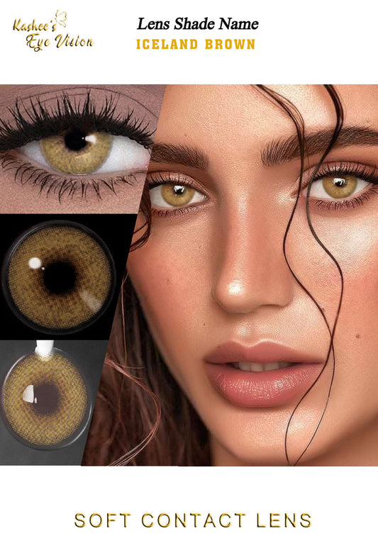 Kashees Lens Iceland Brown