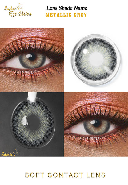 Kashees Lens Metallic Grey